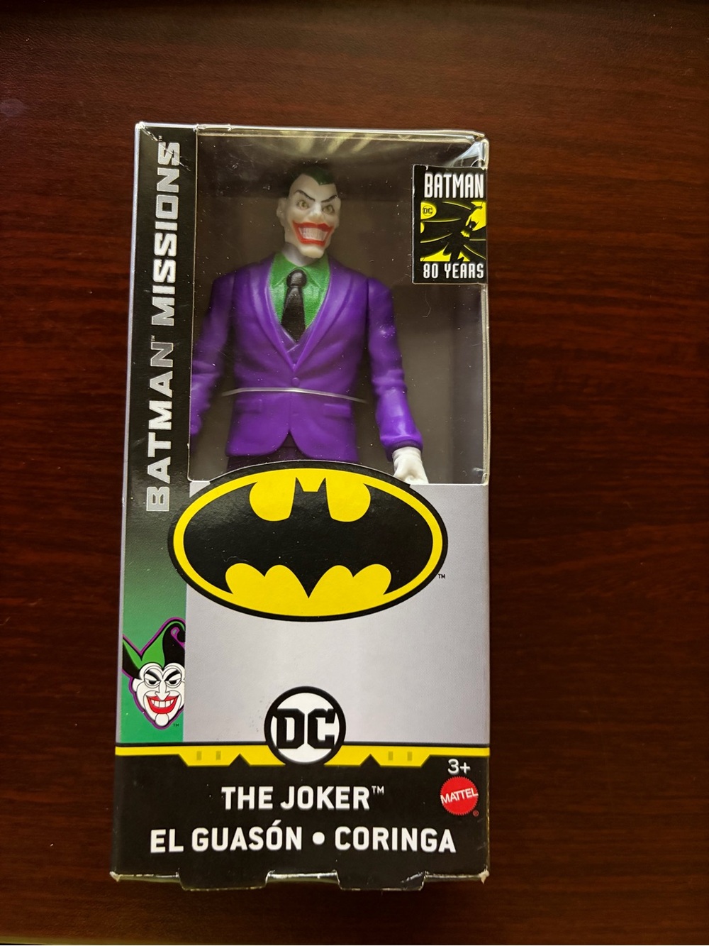 Mattel The Joker Action Figure - Purple, Green & White